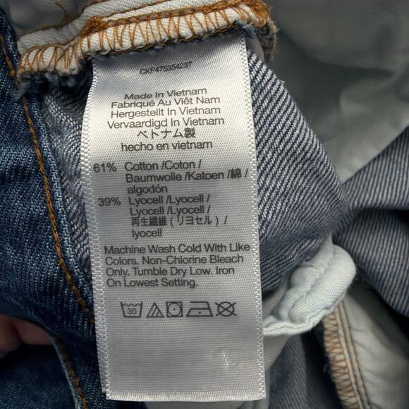 Madewell Trouser Blue Jeans Women’s 32T Tall - Picture 4 of 12